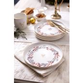 Kütahya Porselen Bone Joy 4 Parça 19 cm Pasta Tabağı