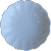 Kütahya Porselen Bone Luz Krem Kase 8cm Tekli BNLZF08KS00 - 8 cm