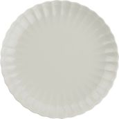 Kütahya Porselen Bone Luz Krem Servis Tabağı 27CM Tekli - 27 cm