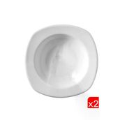 Kütahya Porselen Çisil Çukur Tabak 22Cm Csl22ck00 2 Li