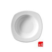 Kütahya Porselen Çisil Çukur Tabak 22Cm Csl22ck00 4 Lü