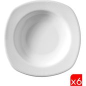 Kütahya Porselen Çisil Çukur Tabak 22CM CSL22CK00 6 Lı - 22 cm