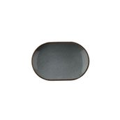 Kütahya Porselen Colorx Ofd 28 cm Oval Tabak Pearl 01 Mavi 2'li