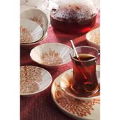 Kütahya Porselen Corallo D 6 Parça 10 cm Çay Tabağı