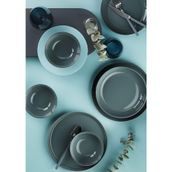 Kütahya Porselen Fit-C 18 Parça 6 Kişilik Mavi Yemek Takımı