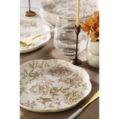 Kütahya Porselen Fleur 5 Parça 20 cm Pasta Tabağı