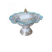 Kütahya Porselen Hanedan Turkuaz 22 cm Dekor No:3678 Şekerlik