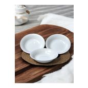 Kütahya Porselen Lidya Beyaz Porselen Çukur Yemek Tabağı 17 Cm - 6 Adet