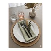 Kütahya Porselen Menuet 6 Parça 25 Cm Beyaz Servis Tabağı