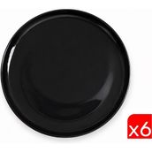 Kütahya Porselen Moderna Servis Tabağı Siyah 24CM MOD24DU740104 6 Lı - 24 cm