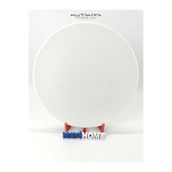 Kütahya Porselen Porselen 32 Cm Krem Pizza Tabağı Tekli