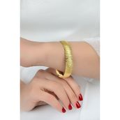 Kuyumcu Nurettin Klasik Şarnel Yatırımlık İşçiliksiz 15 gr 22 Ayar Altın Bilezik