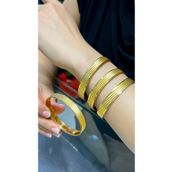 Kuyumcu Nurettin Trabzon Bilezik Yatırımlık İşçiliksiz 9 gr 22 Ayar Altın Bilezik