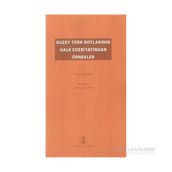 Kuzey Türk Boylarının Halk Edebiyatından Örnekler - Wilhelm Radloff
