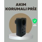 Kuzgun Ticaret Akıllı Akım Dengelemeli Priz 2500W 4 USB Type C Çıkışlı ( Lisinya )