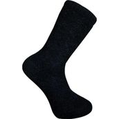 Kuzu Yünü Havlu Erkek Çorabı - Eskimo - Siyah - No: 41-44 (13905)