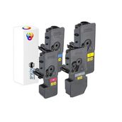 Kyocera Ecosys TK-5230 P5021CDW 4 Renk Muadil Toner Seti