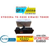 Kyocera TK-5220/1T02R9BNL1 Kırmızı Muadil Toner