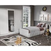 Kzn Home Anemon 3 Parçalı Tek Kişilik Mdf Genç Odası Takımı