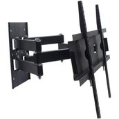 kzy mobilyal Powermaster PWR-H44 39''-55'' Çift Kollu Kilitli Hareketli Duvar Askı Aparatı Uyumlu LCD-LED TV'ler İçin