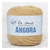 La Mia Angora 33807 L132 50 gr Bej El Örgü İpi