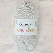 La Mia Baby Boom 34142 1493 Açık Yeşil El Örgü İpi