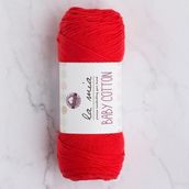La Mia Baby Cotton 33644 L004 Nar Çiçeği El Örgü İpi