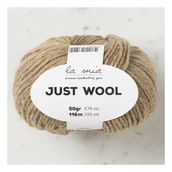 La Mia Just Wool 33830 LT014 Açık Kahverengi El Örgü İpi