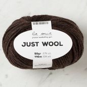 La Mia Just Wool 33838 LT006 Koyu Kahve El Örgü İpi