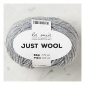 La Mia Just Wool 33842 LT002 Açık Gri El Örgü İpi