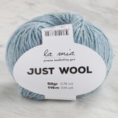 La Mia Just Wool 34009 LT015 Buz Mavisi El Örgü İpi