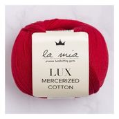 La Mia Lux Mercerized Cotton 33745 19 Kırmızı El Örgü İpi