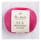 La Mia Lux Mercerized Cotton 33746 35 Fuşya El Örgü İpi