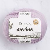 La Mia Merino 33783 L140 Lila El Örgü İpi