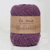 La Mia Re-Tweed 34408 L143 Mor Melanj El Örgü İpi