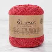 La Mia Re-Tweed L165 Kırmızı Melanj El Örgü İpi