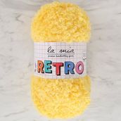 La Mia Retro LM0210 Sarı El Örgü İpi
