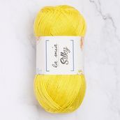 La Mia Silky 33672 L011 Sarı El Örgü İpi