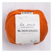 La Mia XL Mercerized 33772 194 Turuncu El Örgü İpi