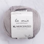 La Mia XL Mercerized 33774 232 Gri El Örgü İpi