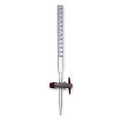 Lab Büret Düz, Musluklu - 25 ml