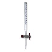 Lab Büret Düz, Musluklu - 50 ml