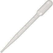 Lab Pastör Pipet Plastik Damlalık 3 ml 100 Adet Şeffaf Renkli Kullanım İçin Uygun