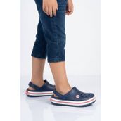 Lacivert Eva Hafif Unisex Çocuk Sabo Terlik 214 F
