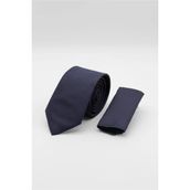 Lacivert Kuş Gözü Desen 6 Cm Kravat 1090260100