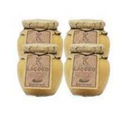 Laçoko 1.4 kg Şekersiz Katkısız Glutensiz Çifte Kavrulmuş Parçacıklı Ballı Fıstık Ezmesi