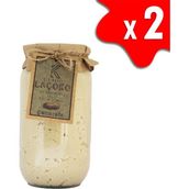 Laçoko 2 kg Şekersiz Katkısız Glutensiz Doğal Az Kavrulmuş Ballı Yer Fıstığı Ezmesi