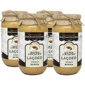 Laçoko 4 kg İsme Özel Şekersiz, Katkısız, Glutensiz, Vegan, Doğal Çifte Kavrulmuş Parçacıklı Extra Crunchy Fıstık Ezmesi
