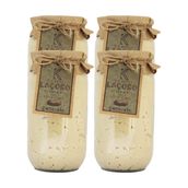 Laçoko 4 kg Şekersiz Katkısız Glutensiz Doğal Az Kavrulmuş Ballı Yer Fıstığı Ezmesi
