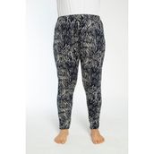 Lady Time Büyük Beden Cepli Viskon Yazlık Kadın Pijama Altı Tek Alt Y15 - 4XL - Siyah